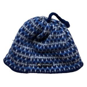 3/$10, Merkley Headgear Blue Wool Toque (Small)